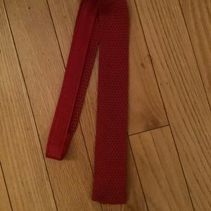 Eton mini polka dot knitted tie